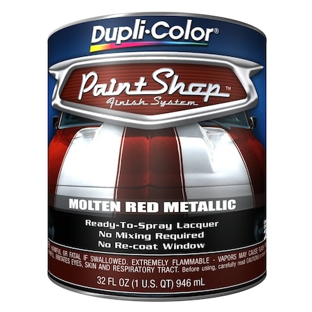 Krylon Molten Red, Metallic, 12 oz BSP212